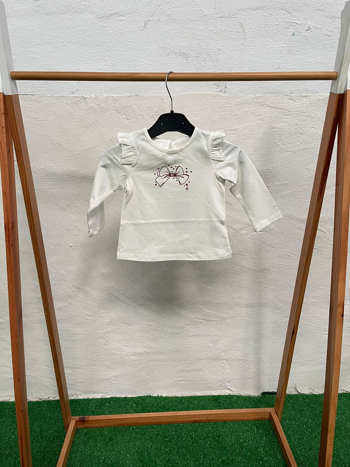 Camiseta lazo volante
