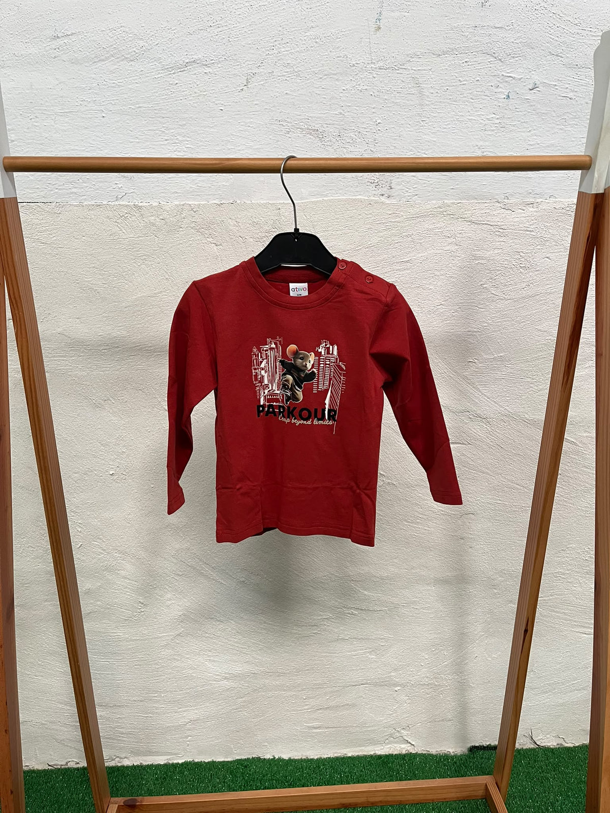 Camiseta parkour