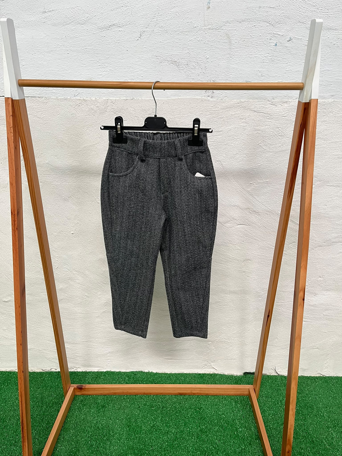 Pantalon paño jaspeado