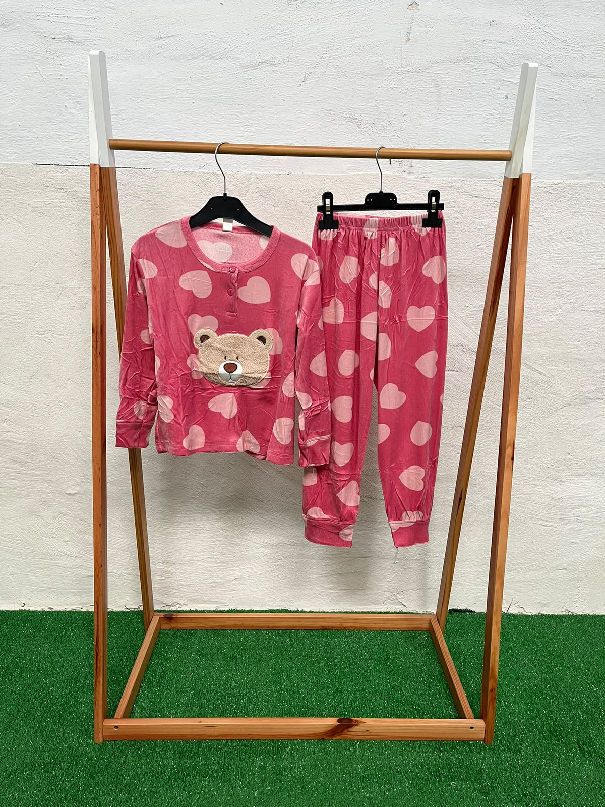 Pijama oso lunares