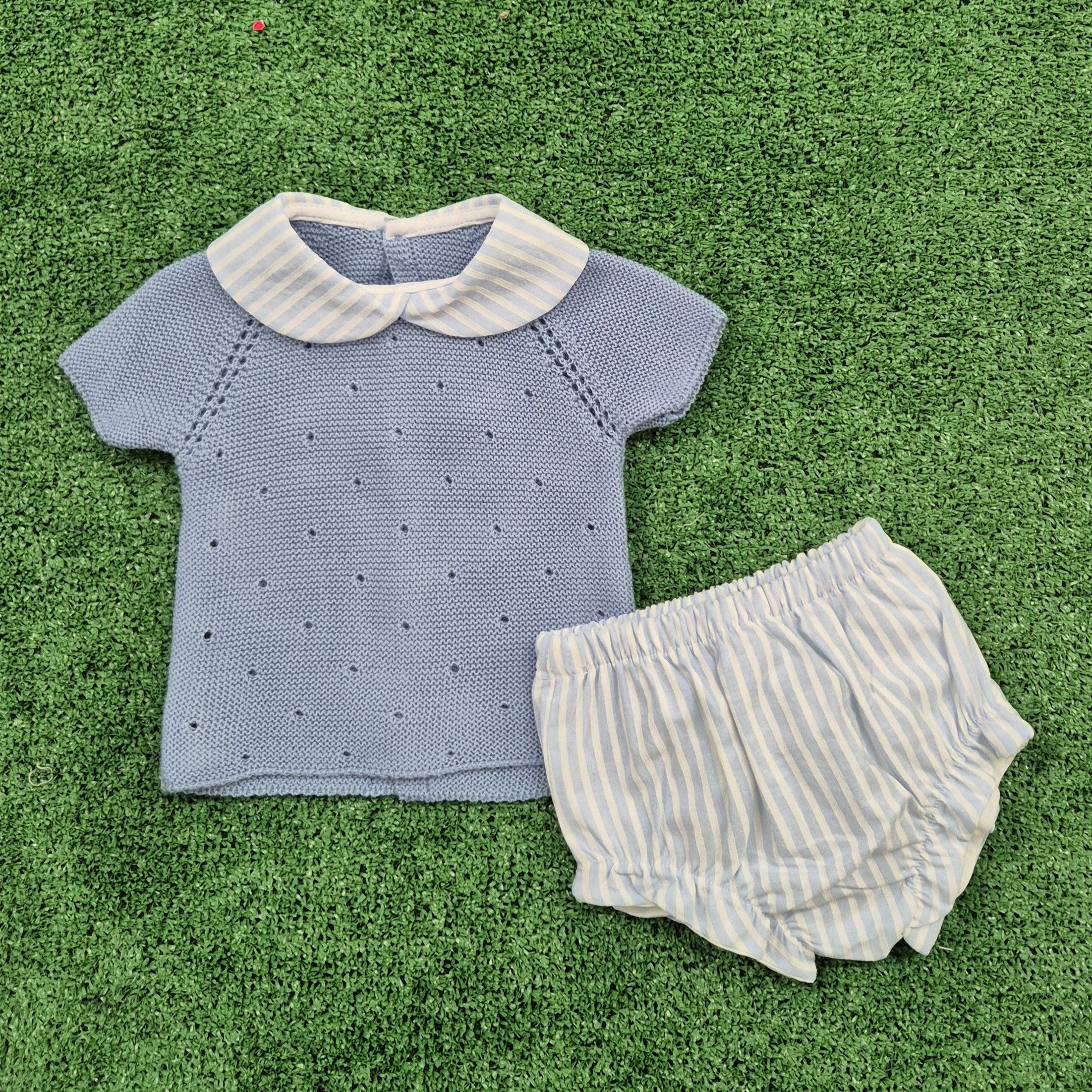 Conjunto Hilo azul