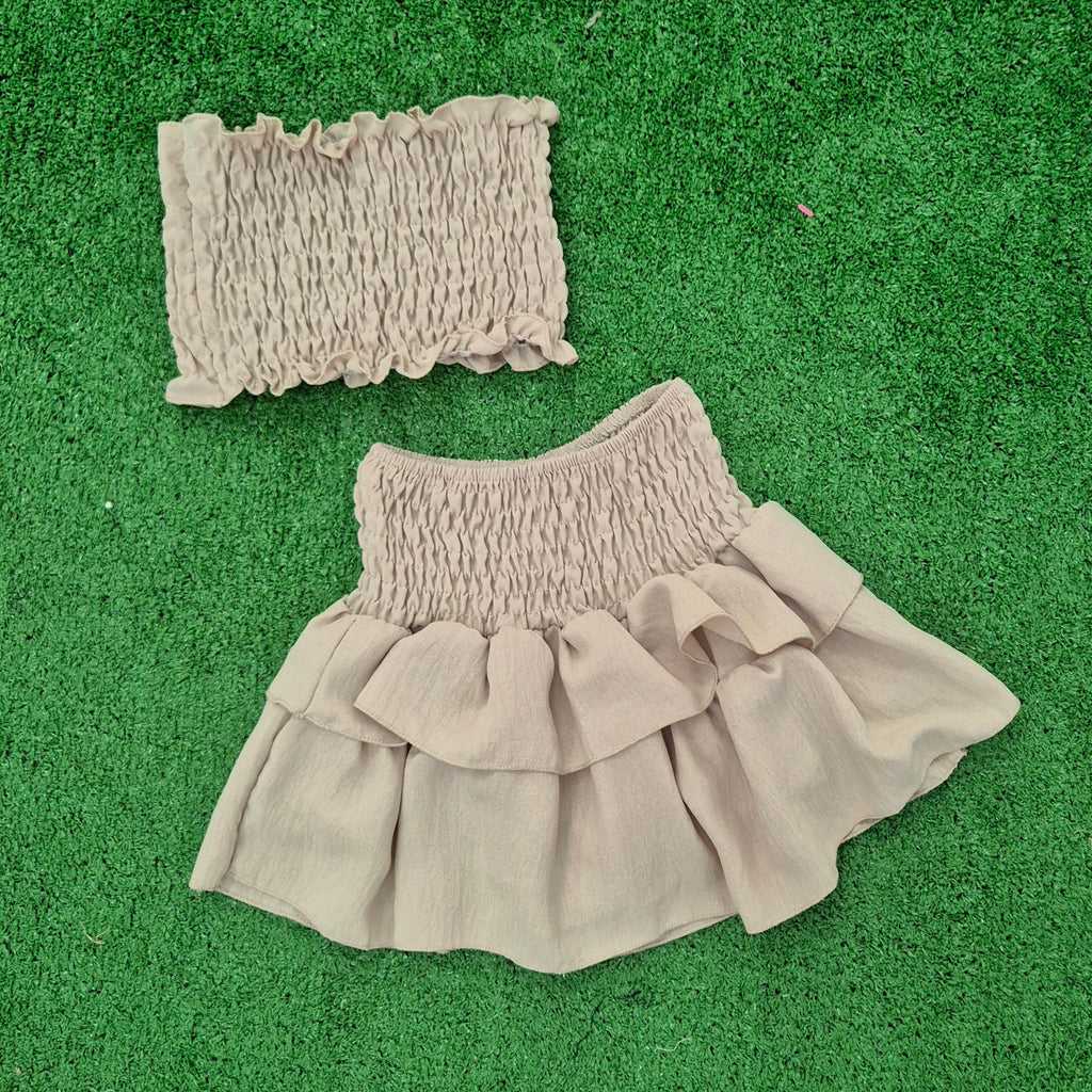 Conjunto samba beige