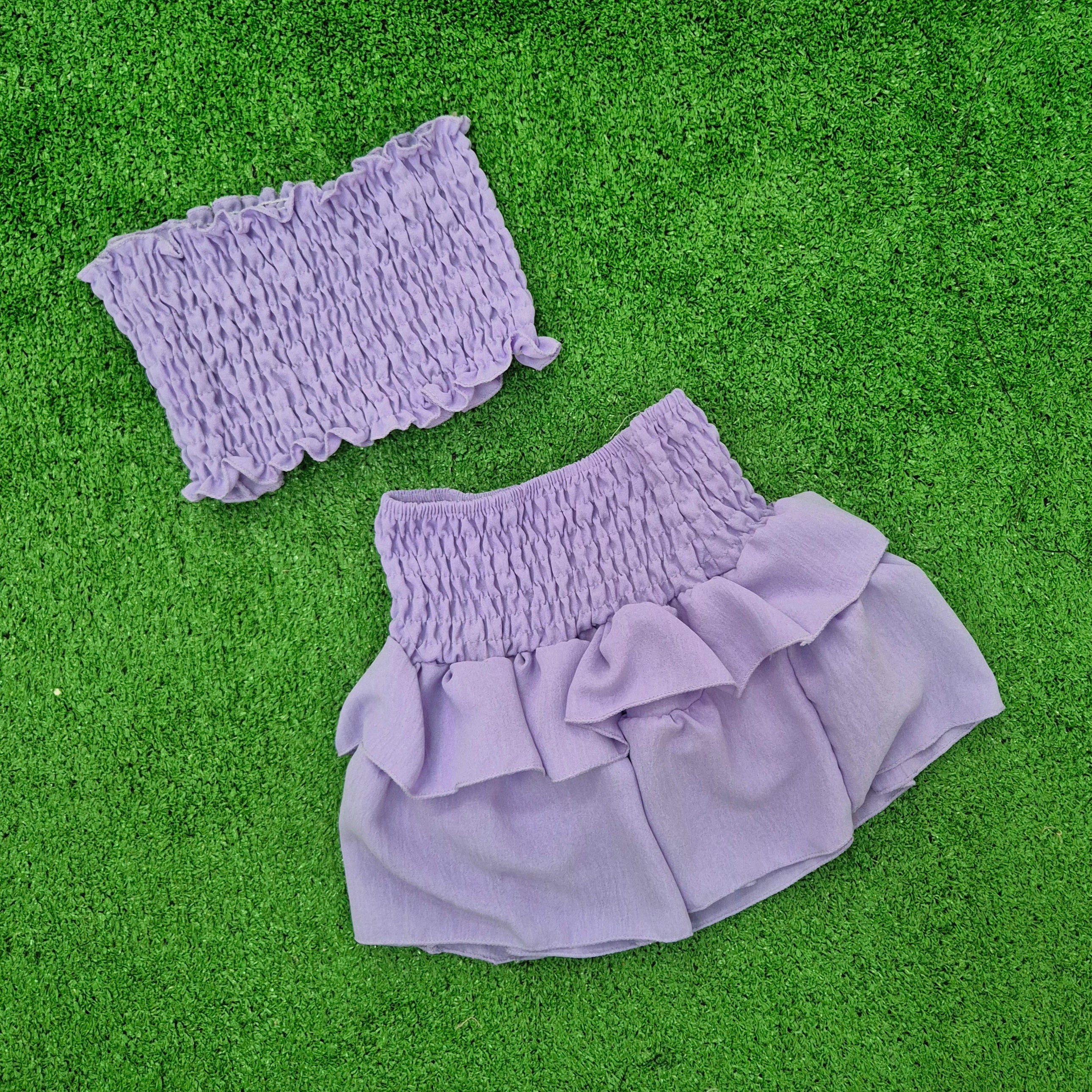 Conjunto samba lila