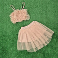 Conjunto Tul beige