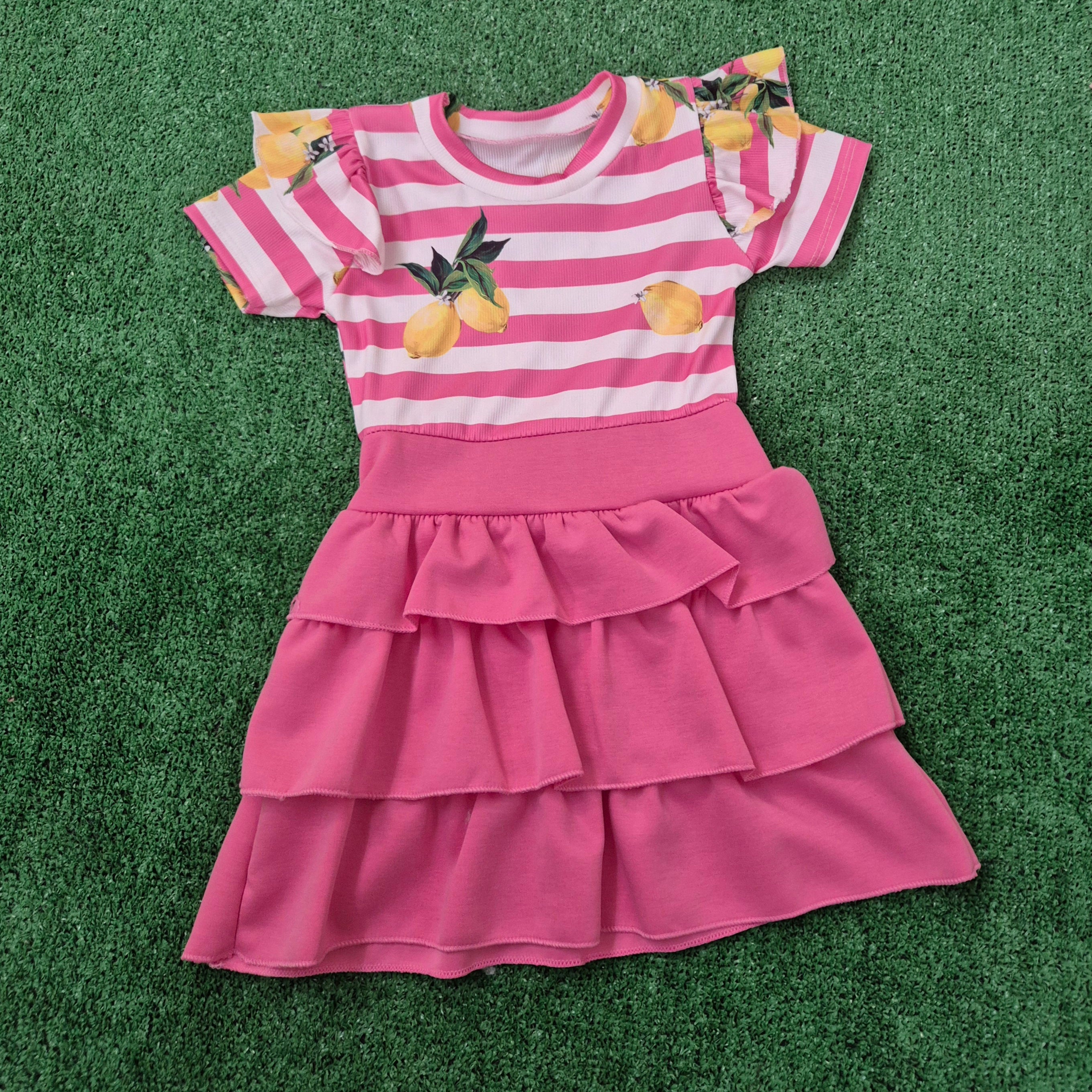 Vestido Limones fucsia