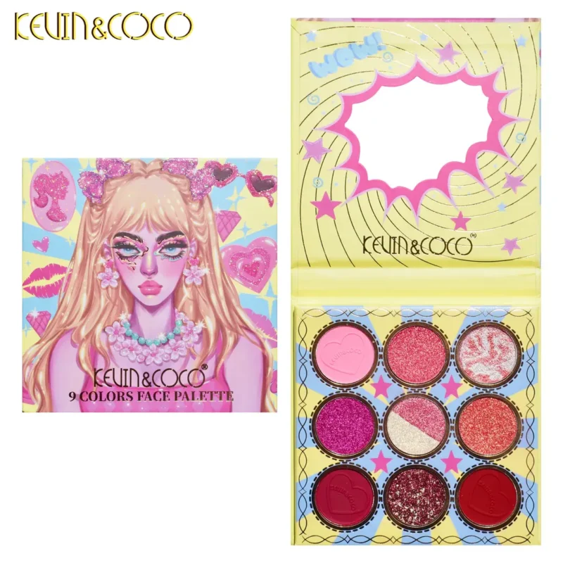 Sombra de ojos 9 colores KC233679
