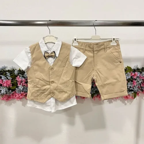 Conjunto Ceremonia Beige