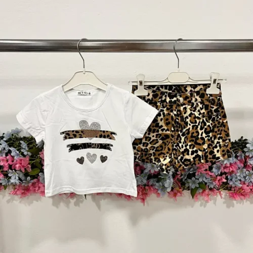 Conjunto Print Marron