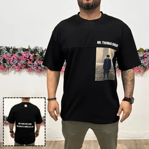 Camiseta Thomas Negra