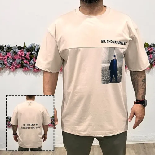 Camiseta Thomas Beige