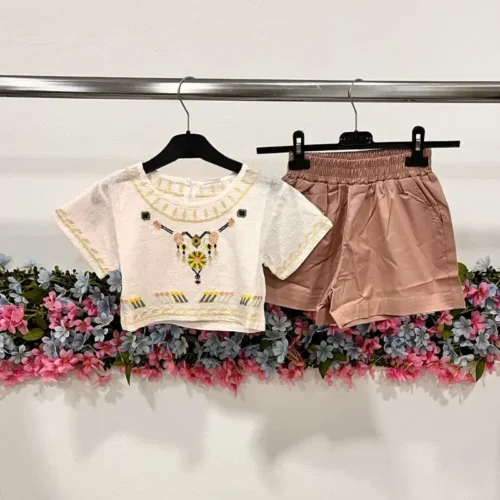 Conjunto Azteca Rosa