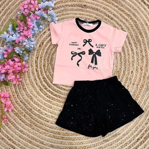 Conjunto Fantasia Rosa