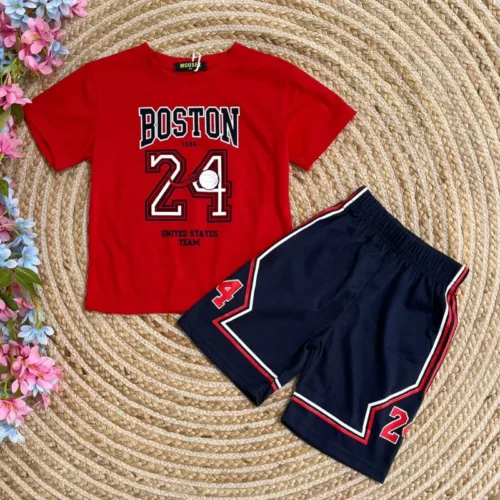 Conjunto Dunkin Rojo