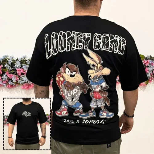 Camiseta Looney Negra
