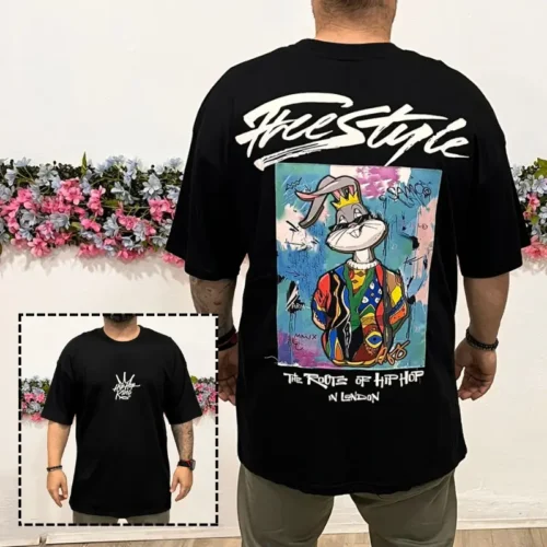 Camiseta Hiphop negra