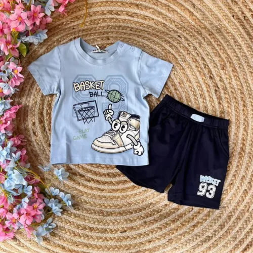 Conjunto Basket Azul