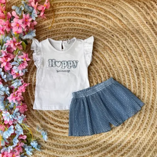 Conjunto Happy Azul
