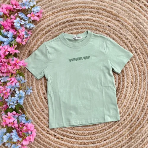 Camiseta Pentagonal Verde