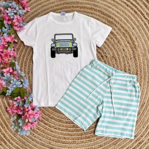 Conjunto Safari Aguamarina