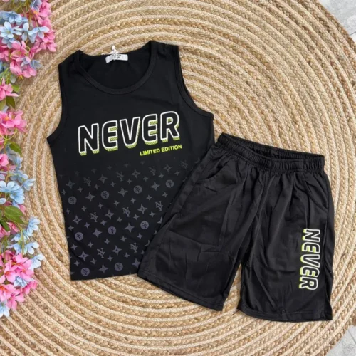 Conjunto Never Negro