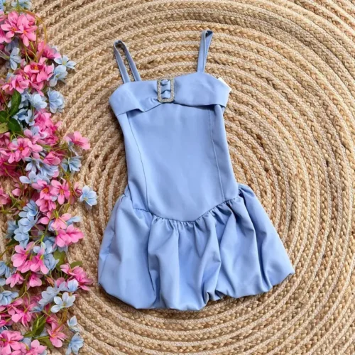 Vestido Disney Azul