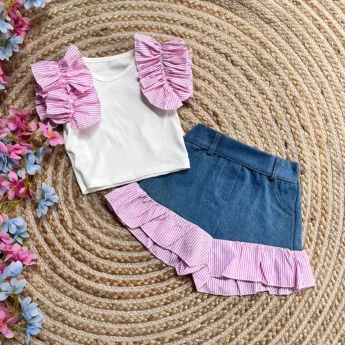 Conjunto Feria Rosa