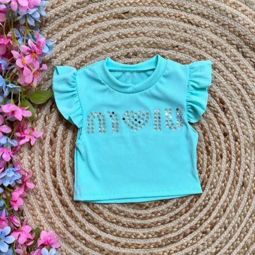 Camiseta Croacia Turquesa