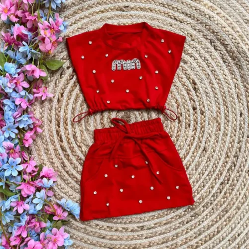 Conjunto Min Rojo
