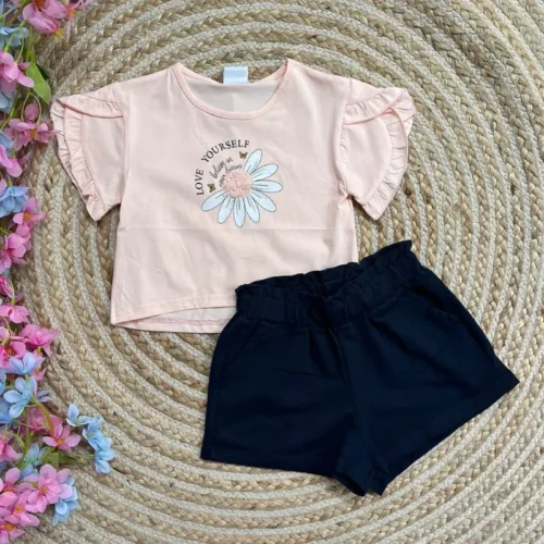 Conjunto Believe Rosa