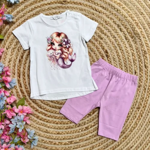Conjunto Sirena Lila