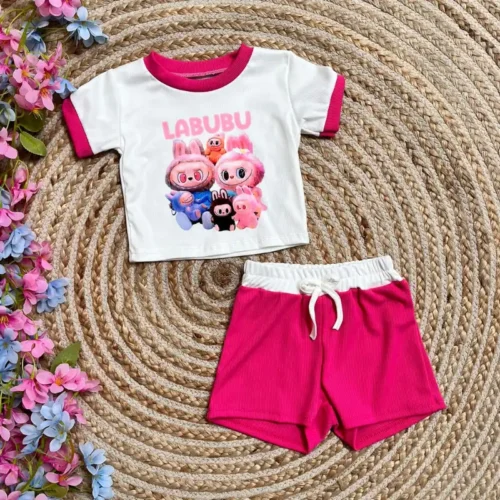 Conjunto Labubu Fucsia