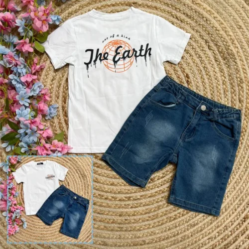 Conjunto Earth Blanco