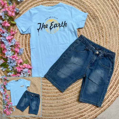 Conjunto Earth Azul