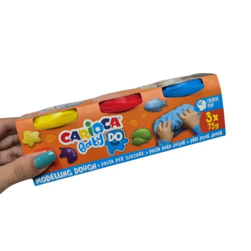 Plastilina Carioca baby 3ud