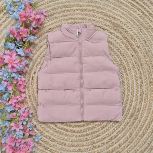 Chaleco Acolchado Rosa