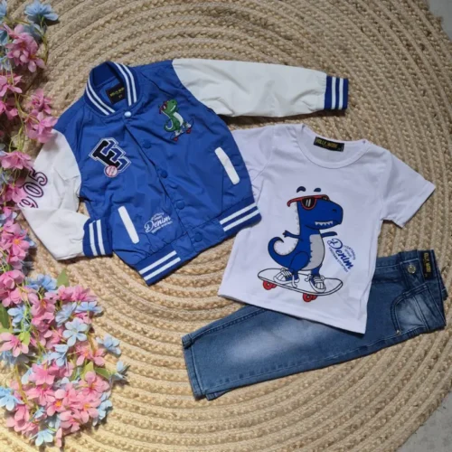 Conjunto Denim Azul